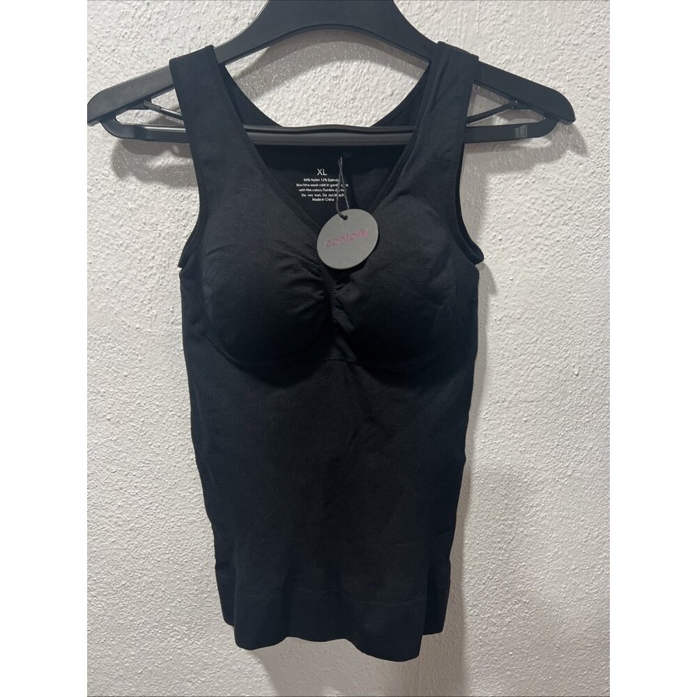 Contorly Shape Wear Tank - Women's Size XL, Black‎ , Wide Strap, NWT